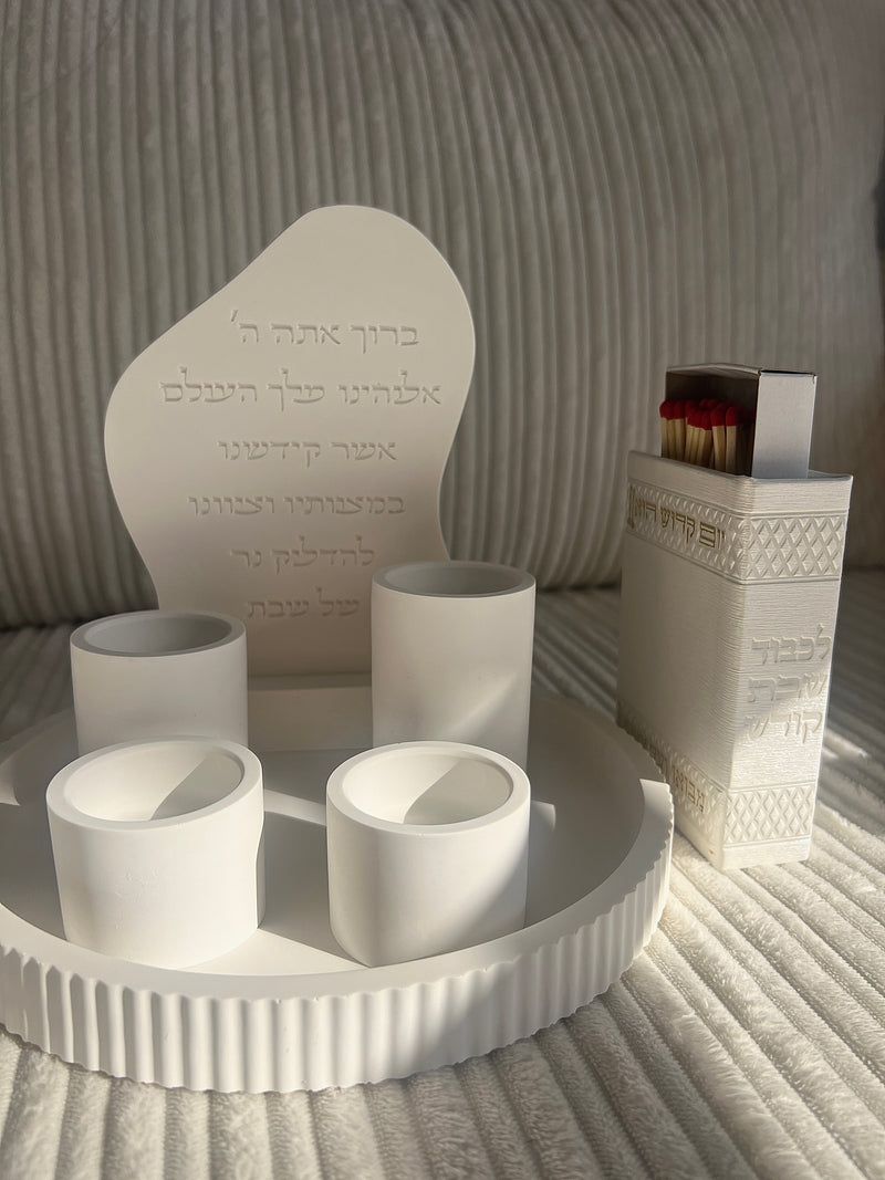 סט פמוטים + מחזיק לגפרורים