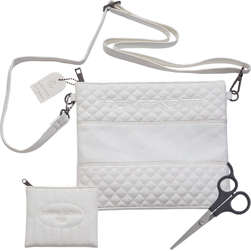 סט חלאקה לבן