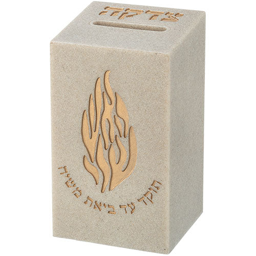 קופת צדקה "האש שלי" בז'