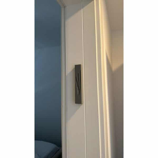 מזוזה ״סמנט בטון״ רחבה 15 ס״מ צבע אפור